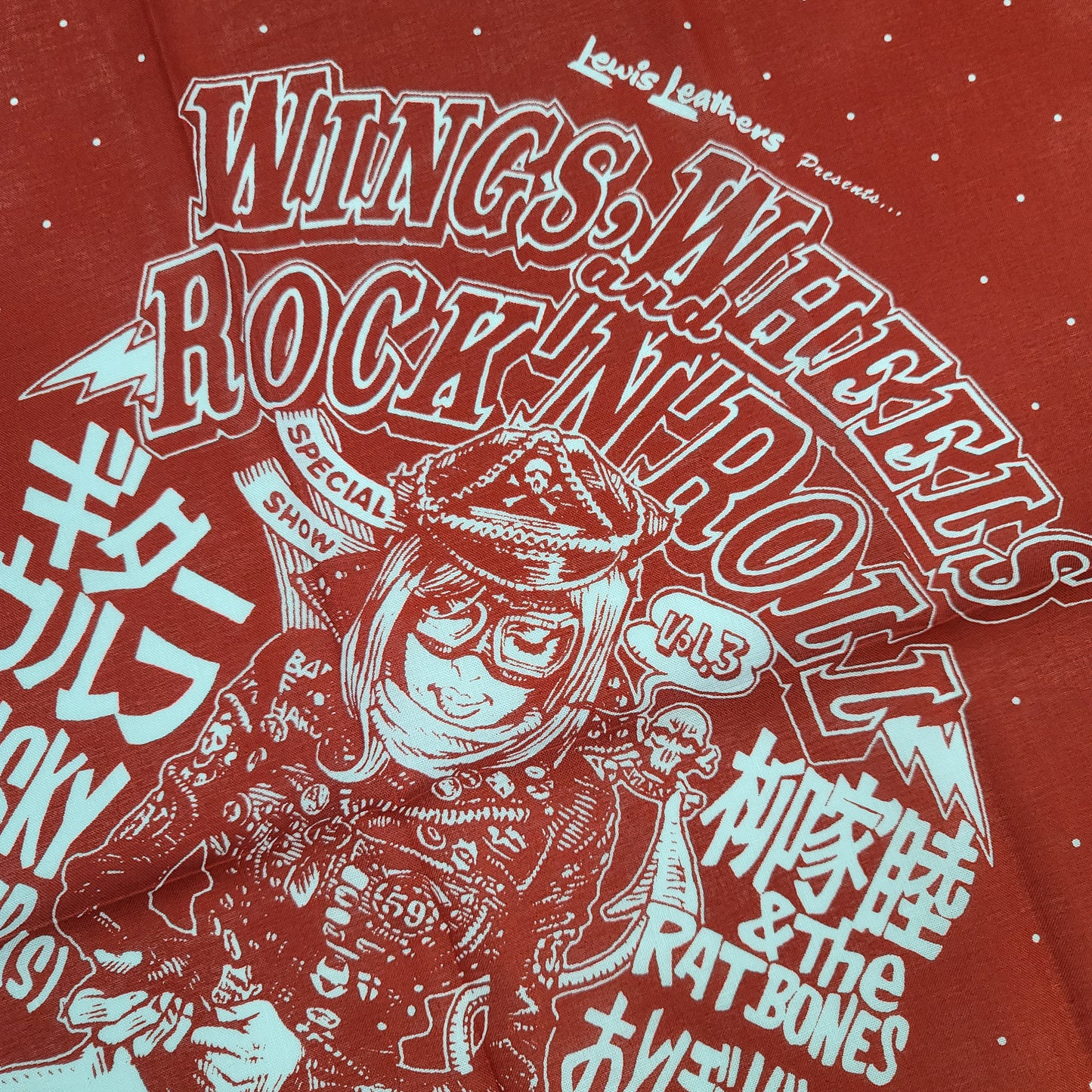 "WINGS,WHEELS,and ROCK’N’ROLL Vol.3" Bandana