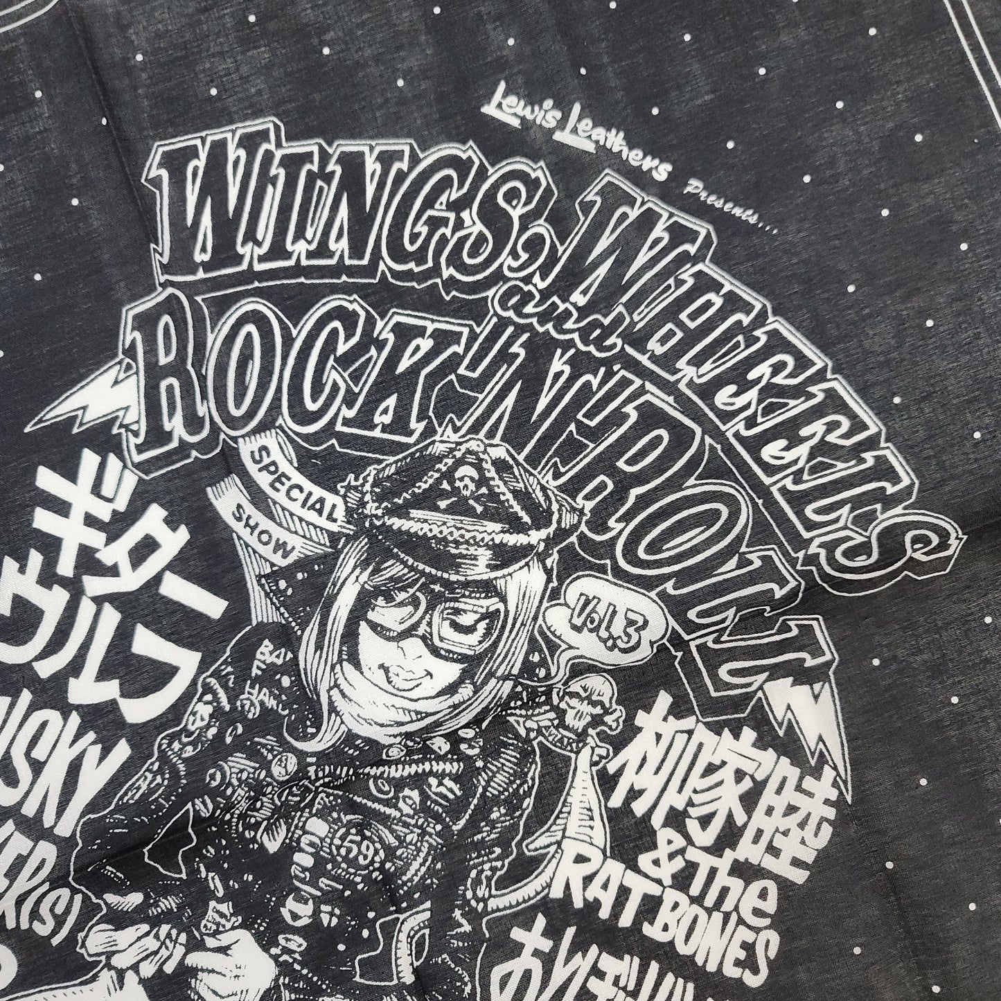 "WINGS,WHEELS,and ROCK’N’ROLL Vol.3" Bandana