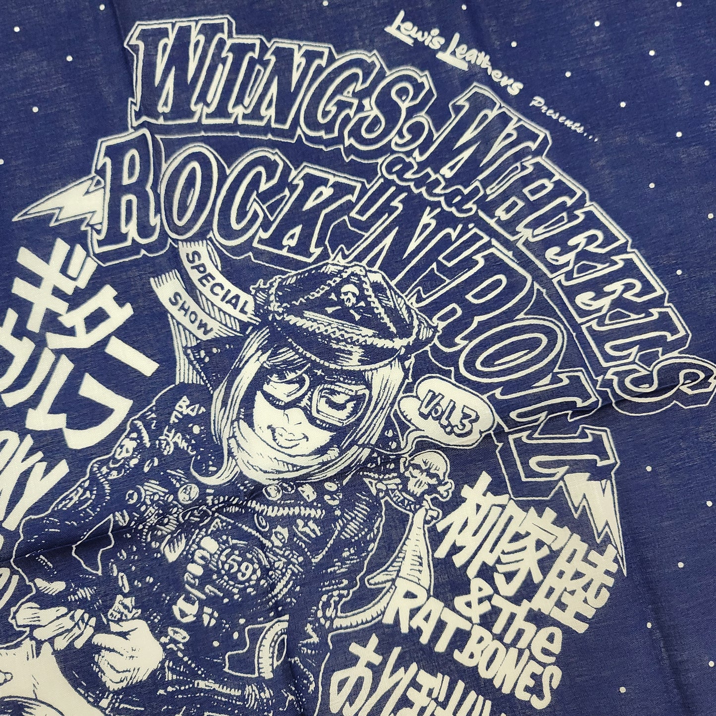 "WINGS,WHEELS,and ROCK’N’ROLL Vol.3" Bandana