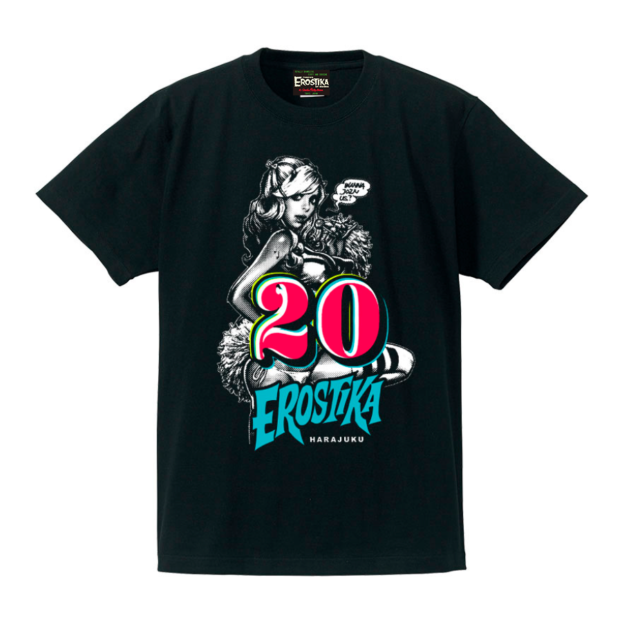 Erostika Devil's Cheerleaders Tシャツ XL 20th DEVIL'S CHEER LEADERS