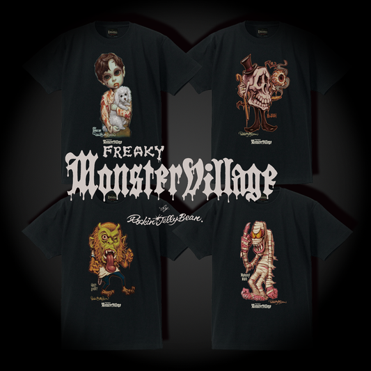 "Freaky Monster Village" T-shirt