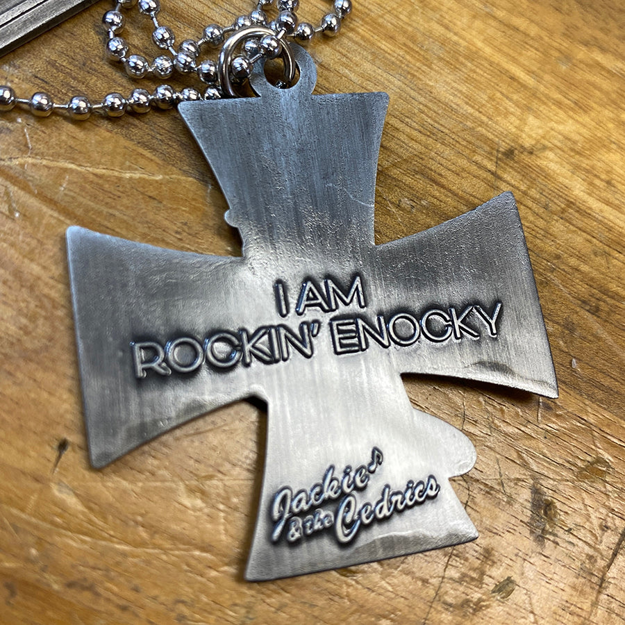 “ENOCKY SURFERS CROSS” NECKLACE