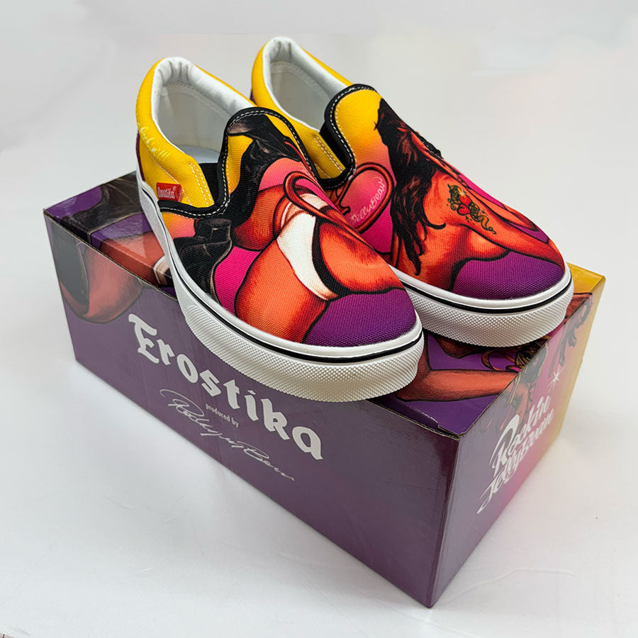 “Evil Valentine” Slip-on shoes