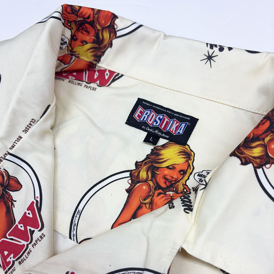 "RAW GIRL"” Open Shirt