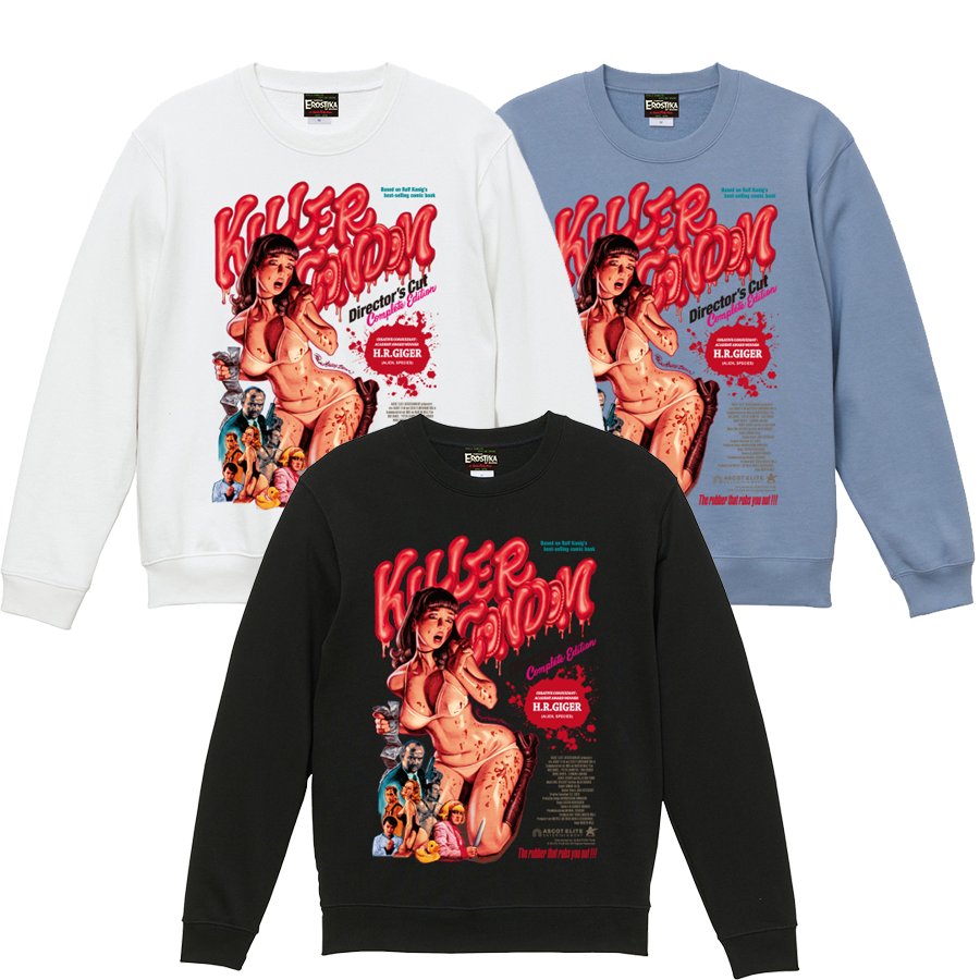 “KILLER CONDOM -Director’s Cut Edition-“ CREWNECK SWEAT