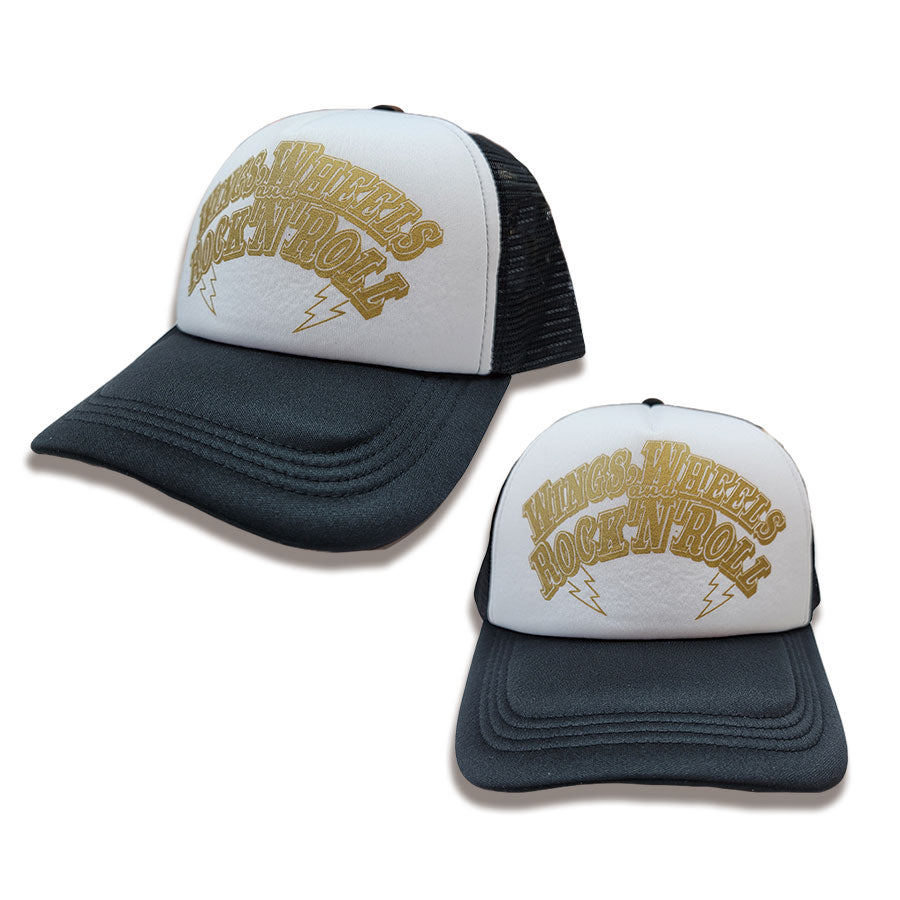 "WINGS,WHEELS,and ROCK’N’ROLL" Mesh Cap