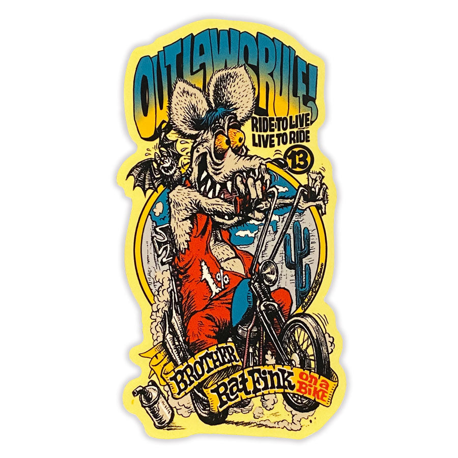 “BROTHER FIK” VINYL STICKER