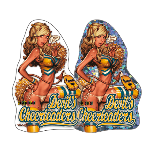“Devil’s Cheerleaders” Sticker