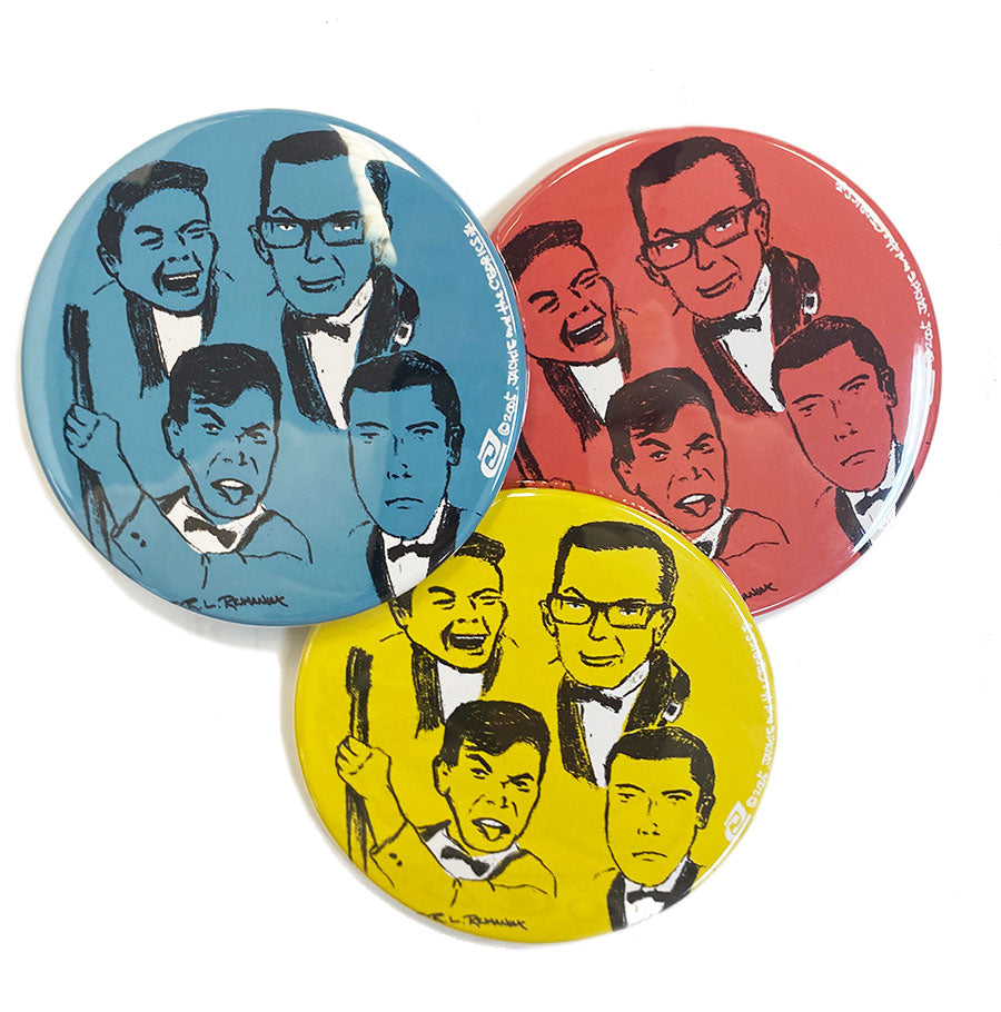 “Jackie&The Cedrics Portrait” can buttons