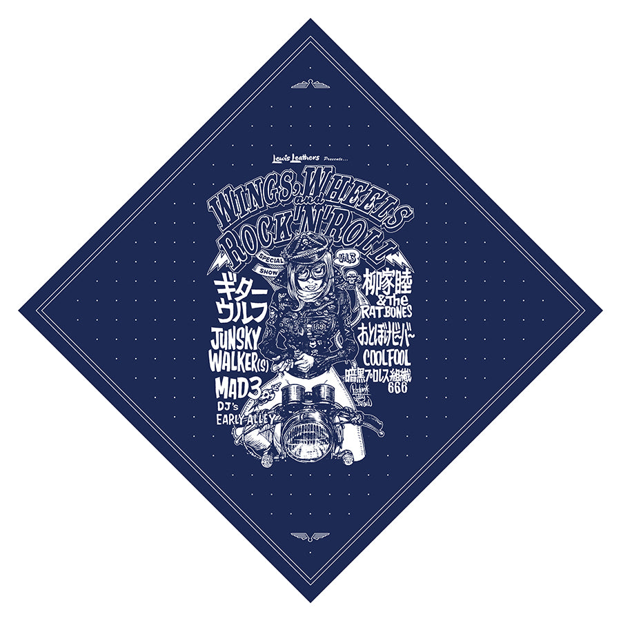 "WINGS,WHEELS,and ROCK’N’ROLL Vol.3" Bandana