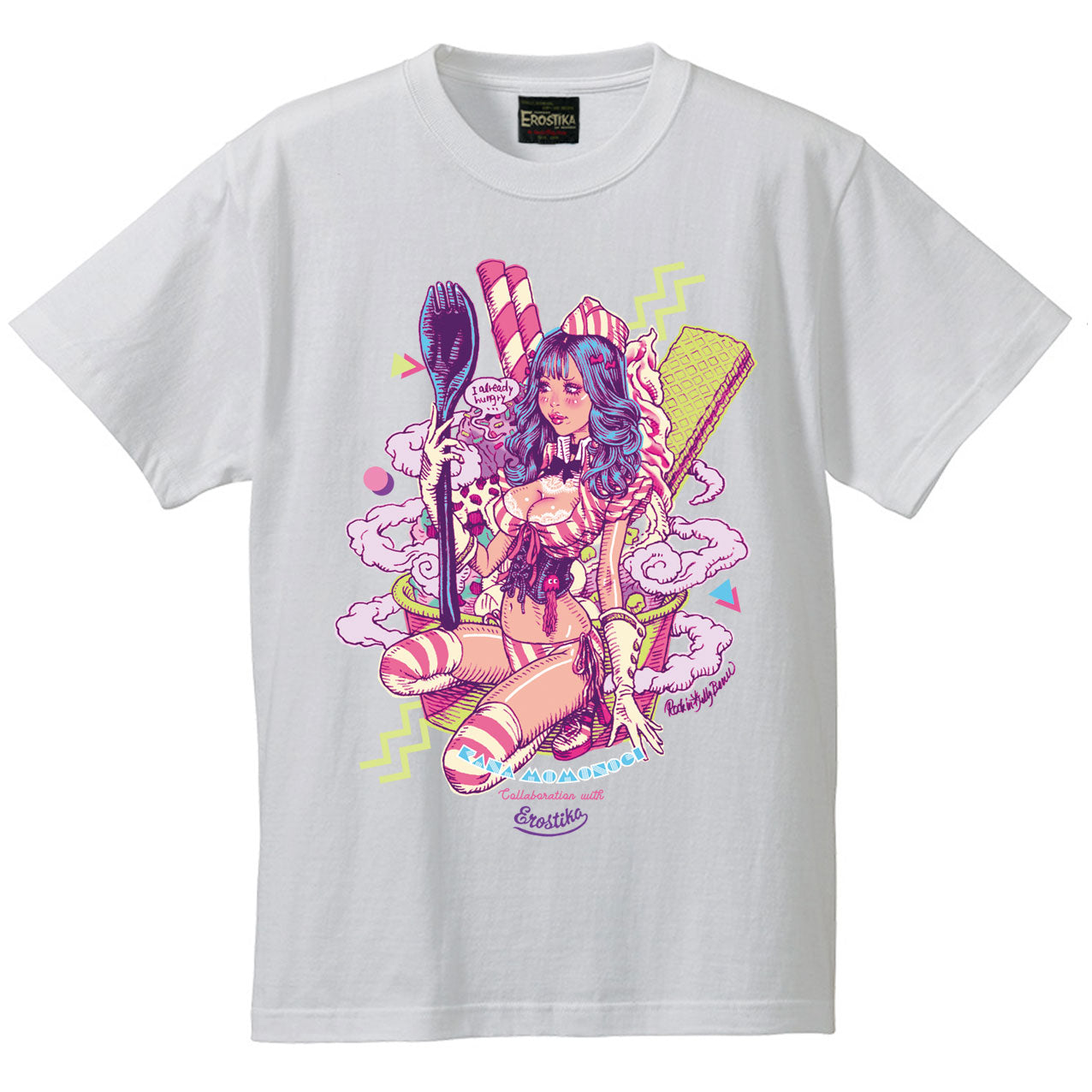 “Kana Momonogi x Rockin'Jelly Bean” T-SHIRT 2.
