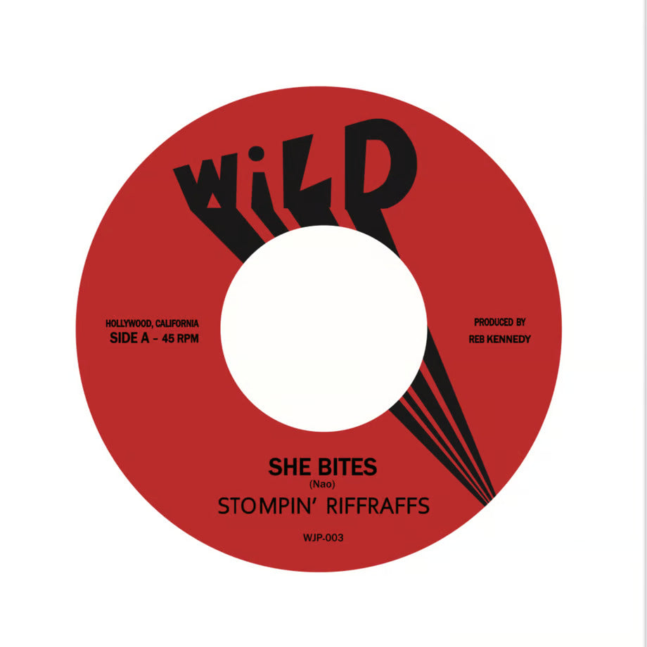 Stompin' Riffraffs SHE BITES/HEAVY SICK -Boogie version- 7inch single record