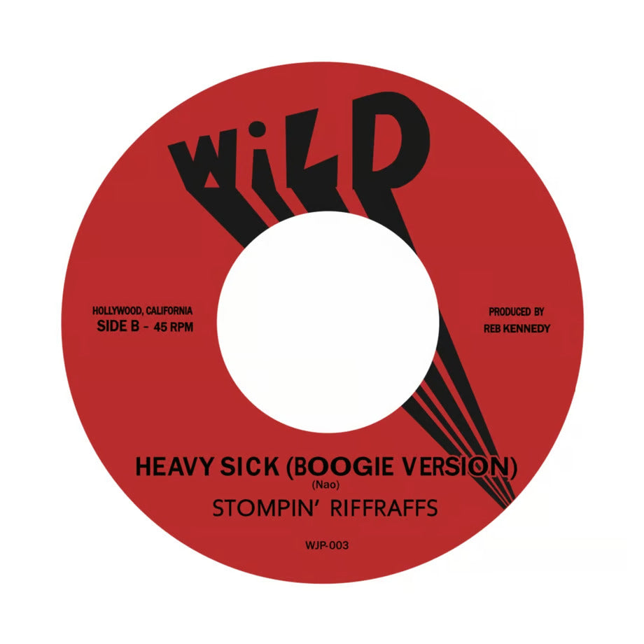 Stompin' Riffraffs SHE BITES/HEAVY SICK -Boogie version- 7inch single record