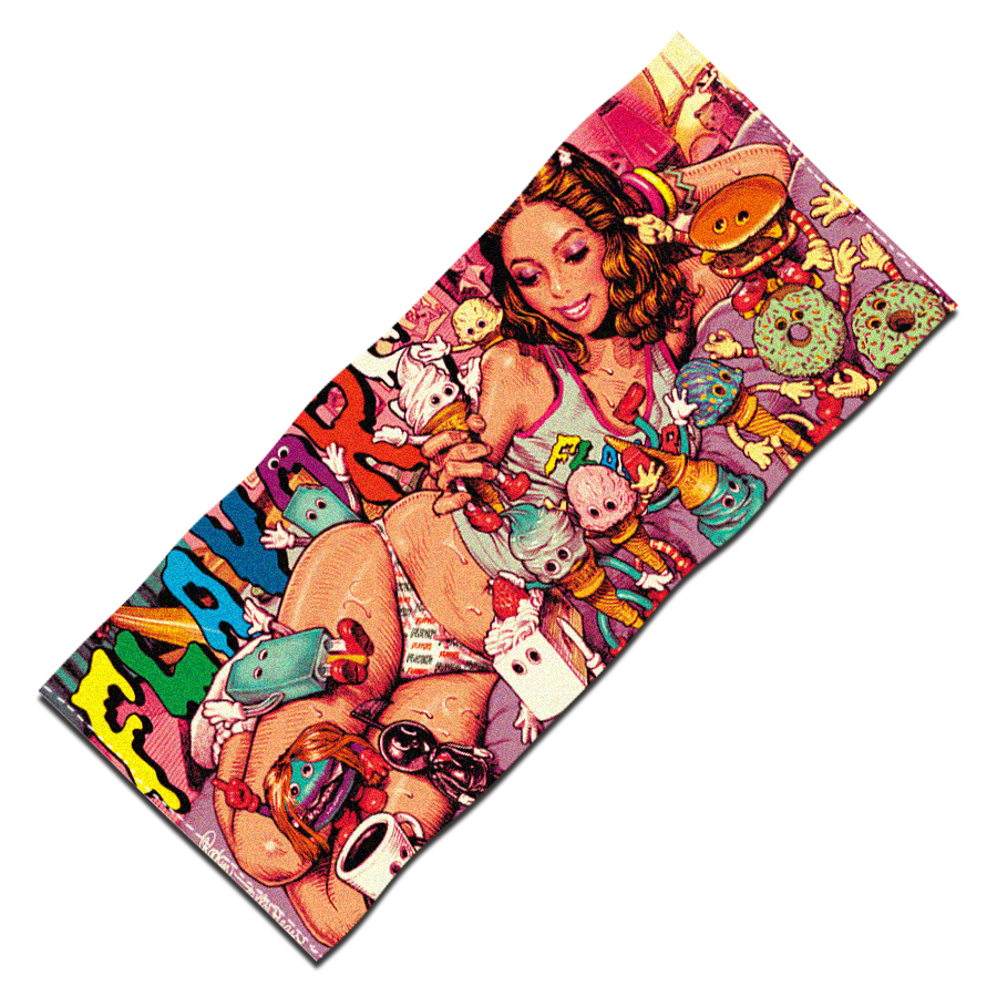 FLAVORS × Rockin' Jelly Bean/ タオル フレーバーズ FLAVORS x Rockin'Jelly Bean” Towel – EROSTIKA