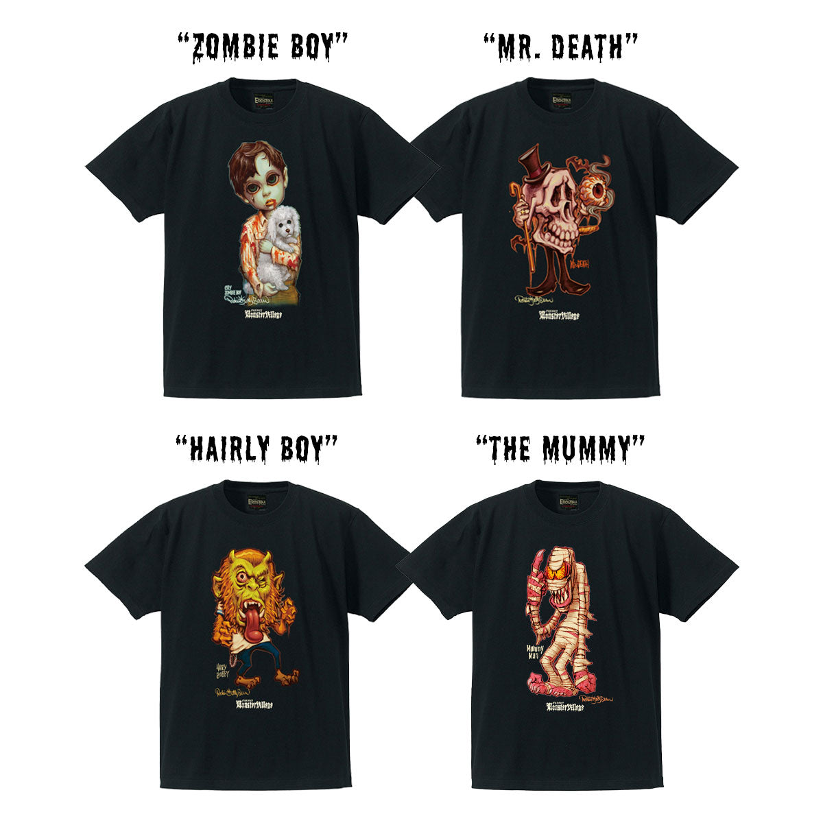 "Freaky Monster Village" T-shirt