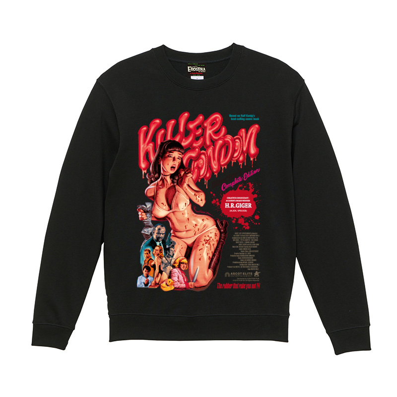 “KILLER CONDOM -Director’s Cut Edition-“ CREWNECK SWEAT