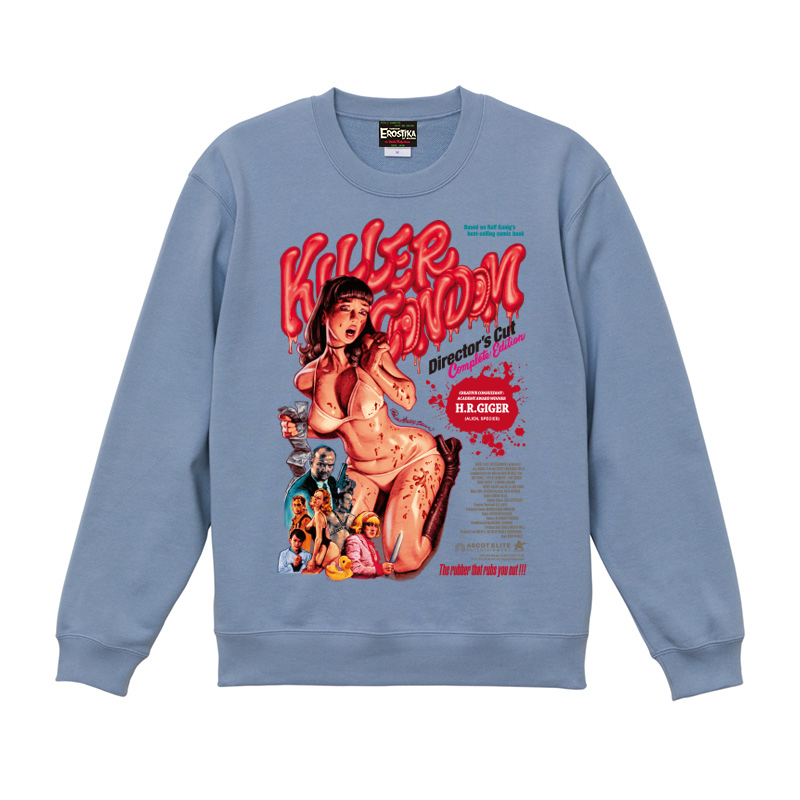 “KILLER CONDOM -Director’s Cut Edition-“ CREWNECK SWEAT
