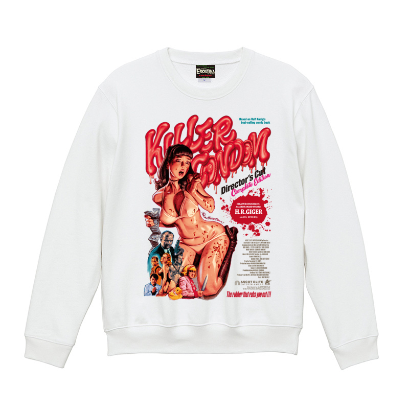 “KILLER CONDOM -Director’s Cut Edition-“ CREWNECK SWEAT