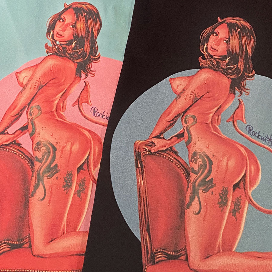 “Pin-up devil 2” T-SHIRT