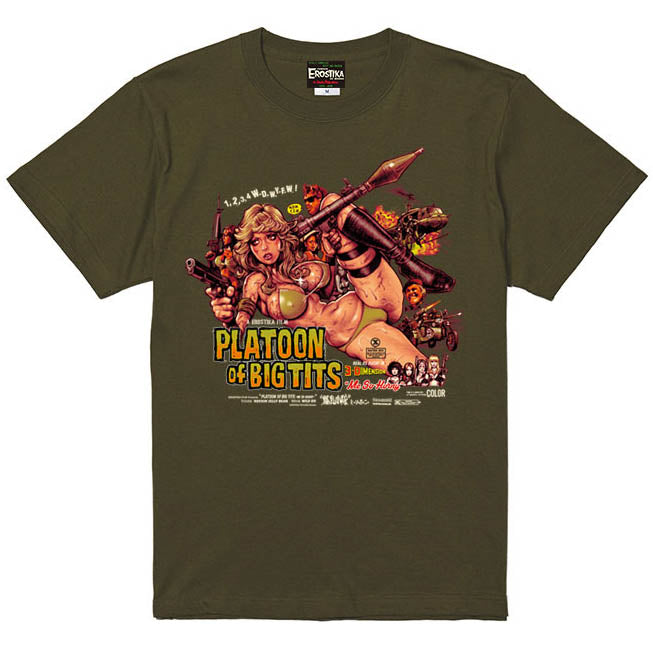 Platoon of Big Tits” T-shirt