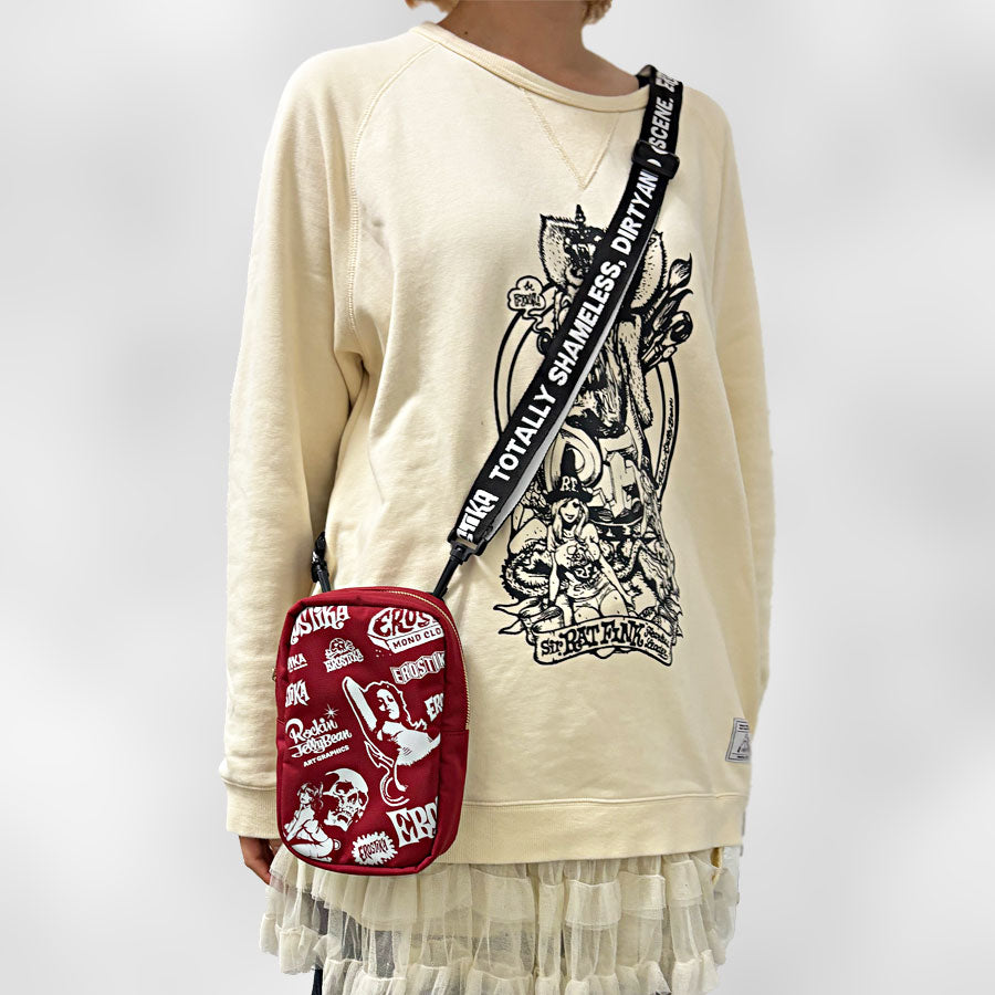 “EROSTIKA MULTI LOGO” SHOULDER POUCH
