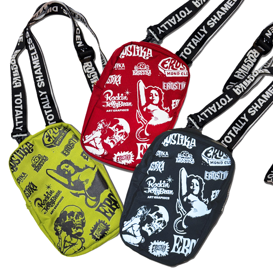 “EROSTIKA MULTI LOGO” SHOULDER POUCH