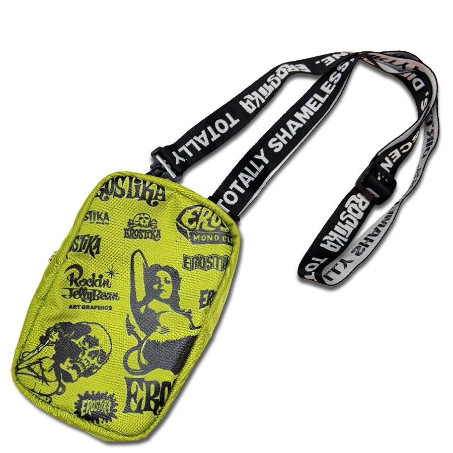 “EROSTIKA MULTI LOGO” SHOULDER POUCH