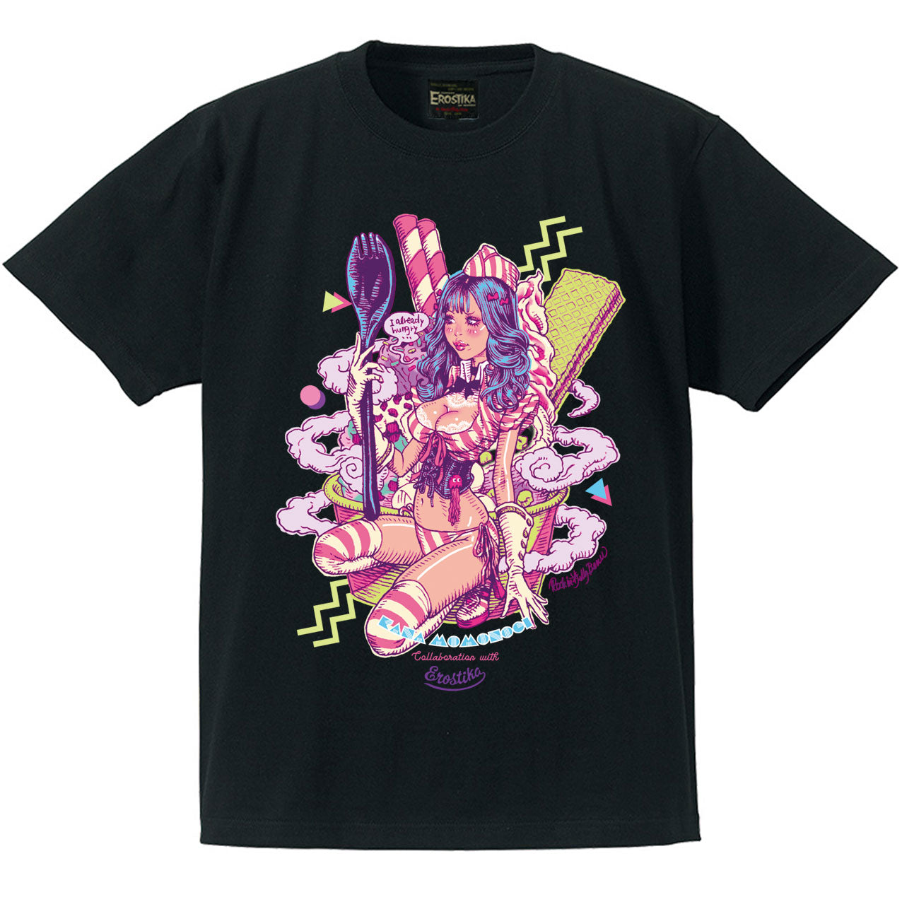 “Kana Momonogi x Rockin'Jelly Bean” T-SHIRT 2.