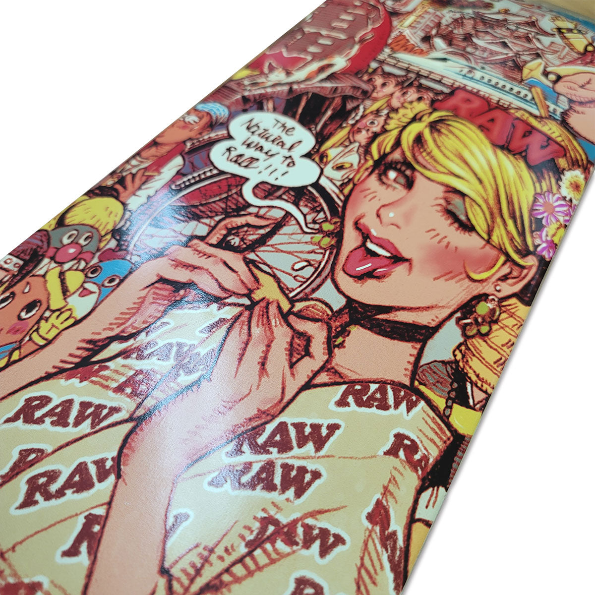 "RAW GIRL Japanesque " Skate Deck