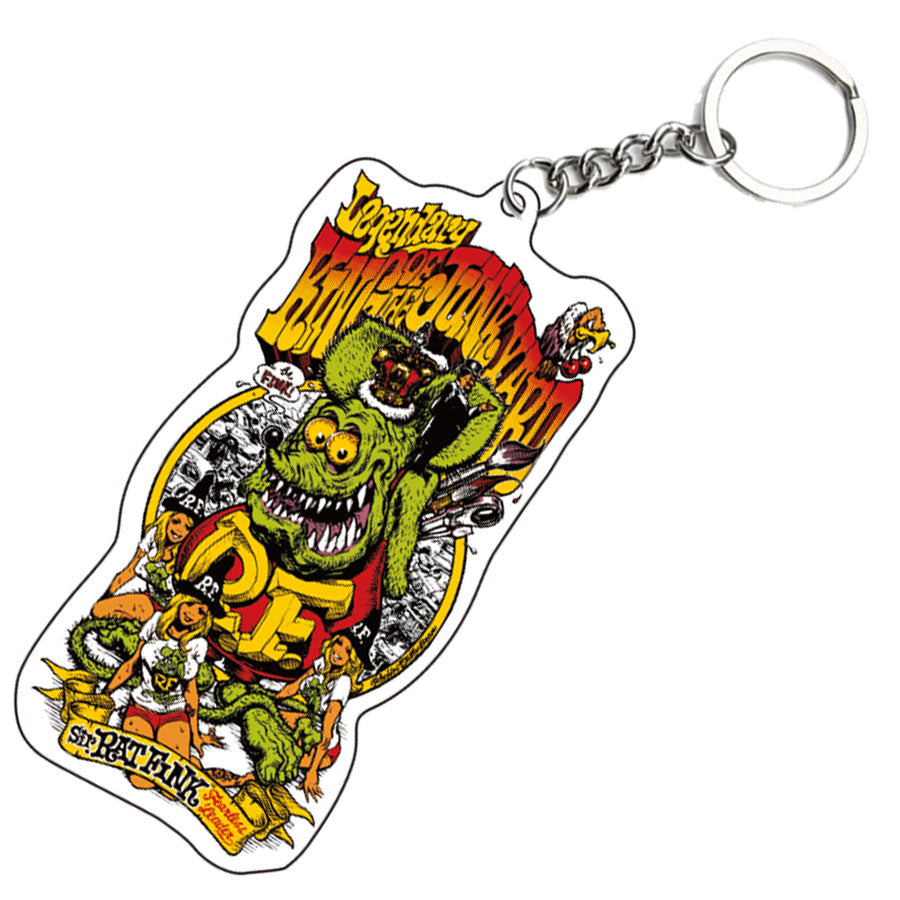 "RAT FINK x Rockin'Jelly Bean" Acrylic Key chain