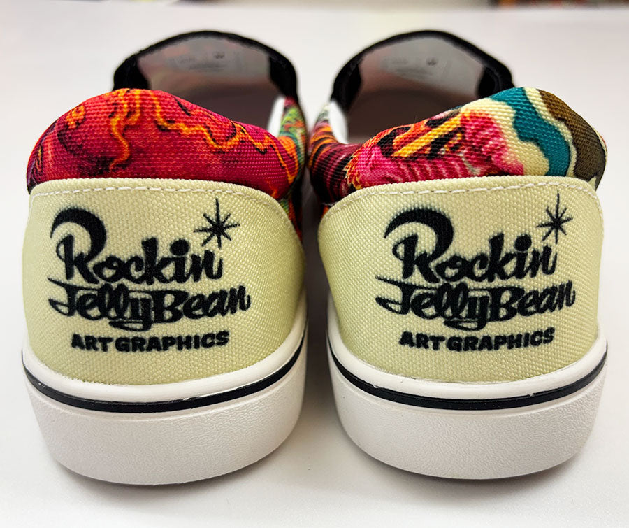 “Fujin Raijin” Slip-on shoes