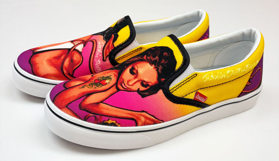“Evil Valentine” Slip-on shoes