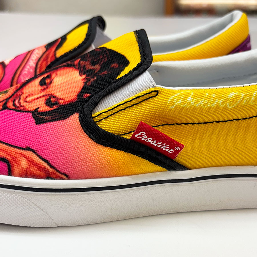 “Evil Valentine” Slip-on shoes