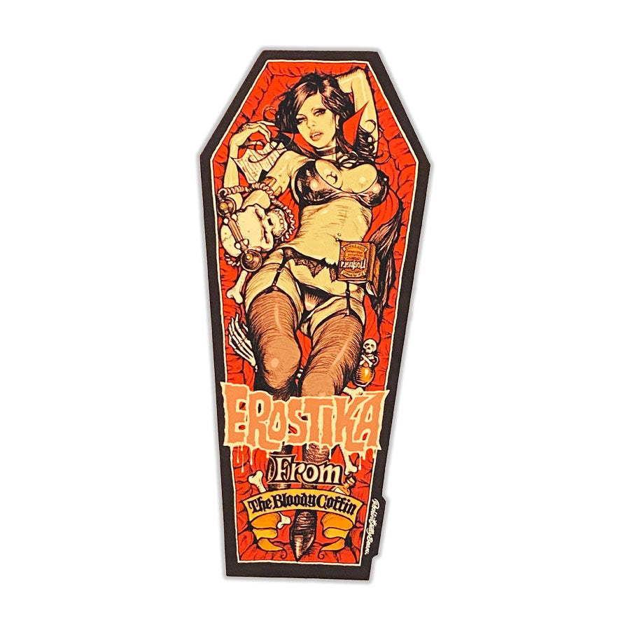 "VAMPIRE OF EROSTIKA" STICKER