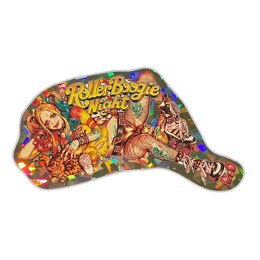 “ROLLER BOOGIE NIGHT” STICKER