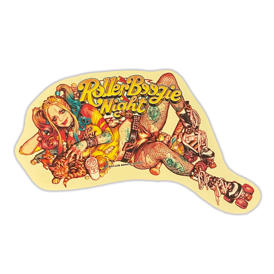 “ROLLER BOOGIE NIGHT” STICKER