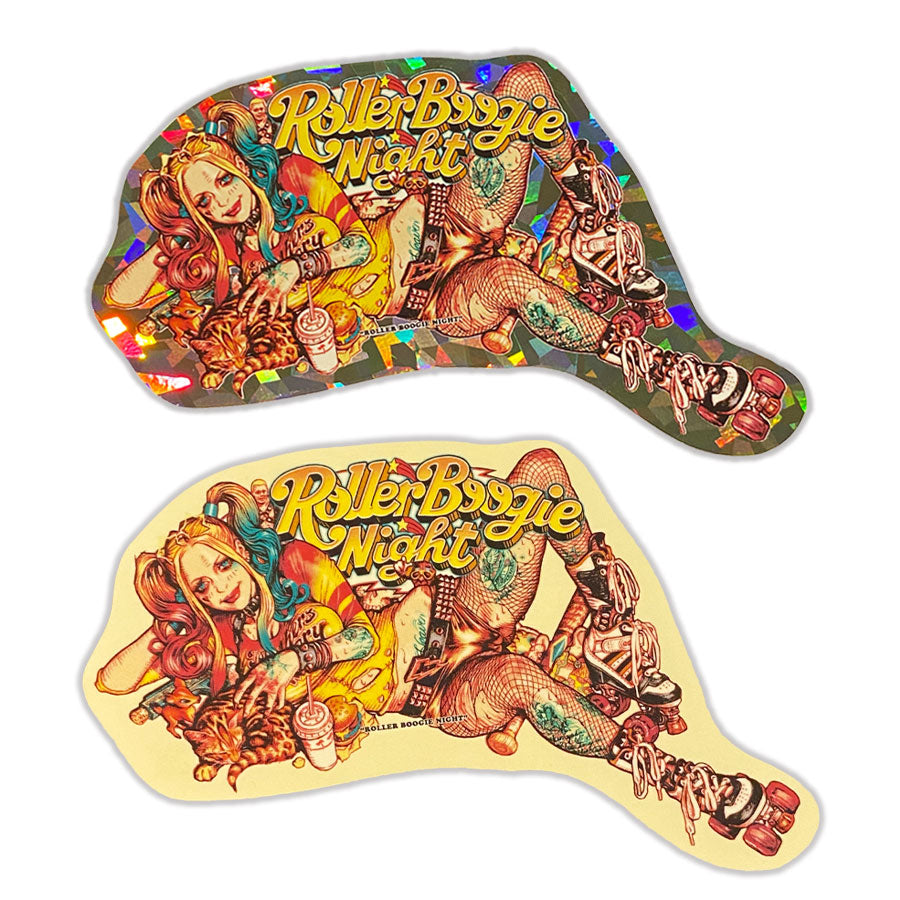 “ROLLER BOOGIE NIGHT” STICKER