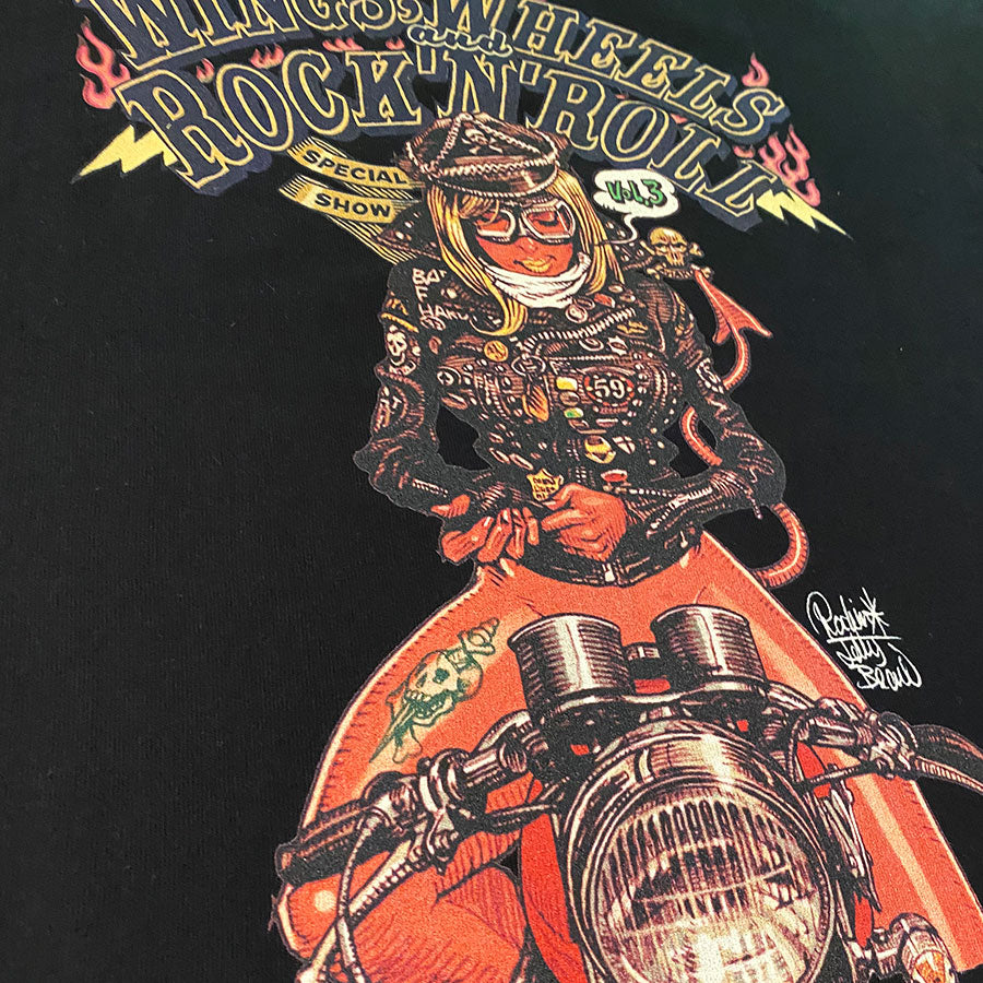 "WINGS,WHEELS,and ROCK’N’ROLL Vol.3" T-shirt