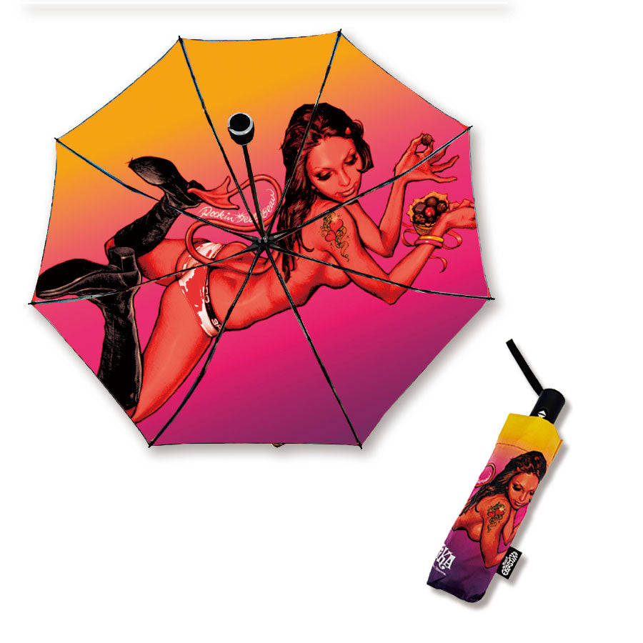Rockin'Jelly Bean Automatic Folding Umbrella