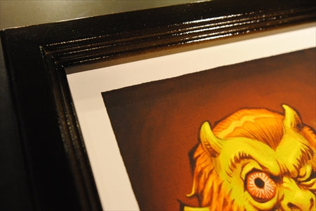 "Hairly Bobby" Giclee Print on Paper *FRAMED
