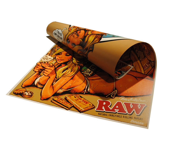 “RAW x Rockin'Jelly Bean” Double Sided Poster