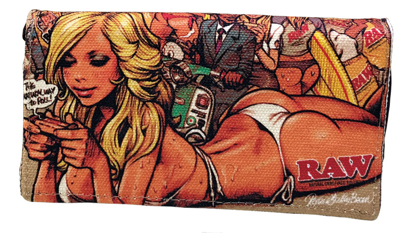 "RAW x Rockin'Jelly Bean" Cigarette Pouch