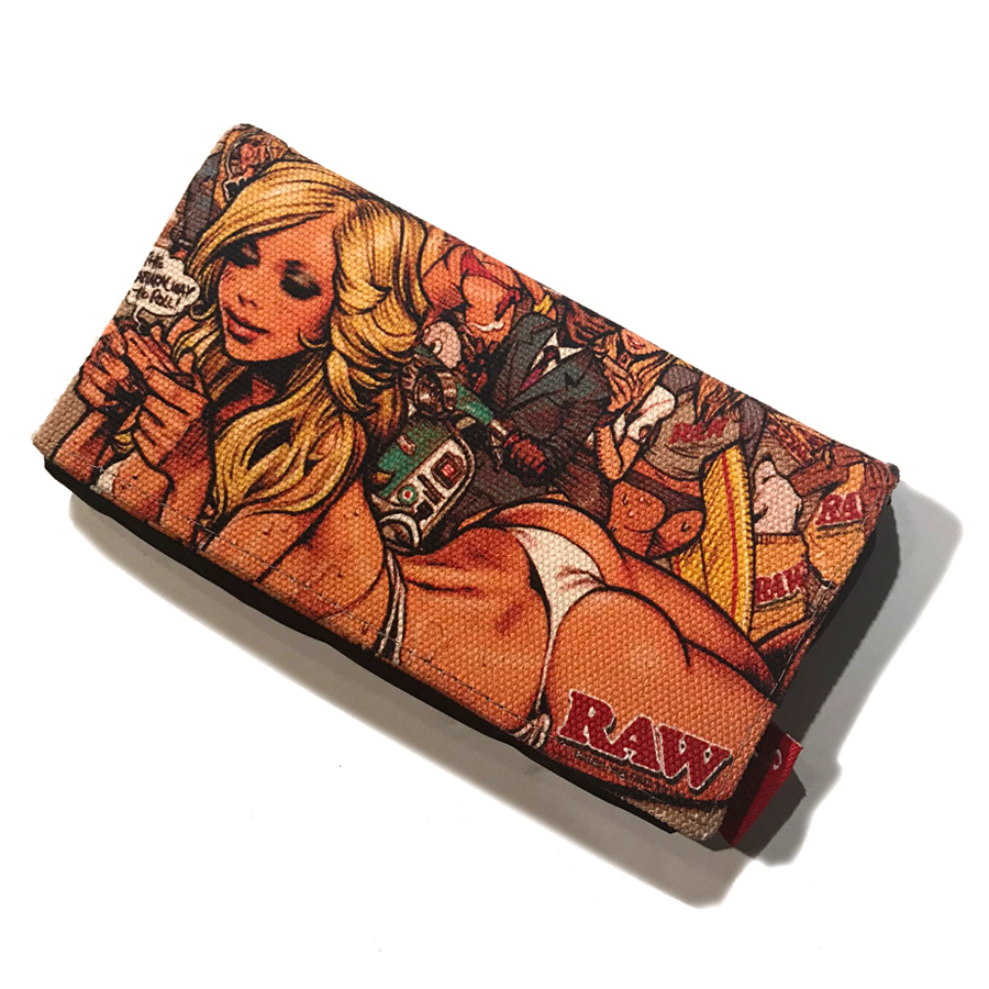 "RAW x Rockin'Jelly Bean" Cigarette Pouch