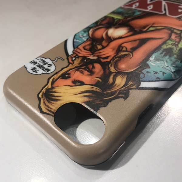 "RAW GIRL" iPhone Case