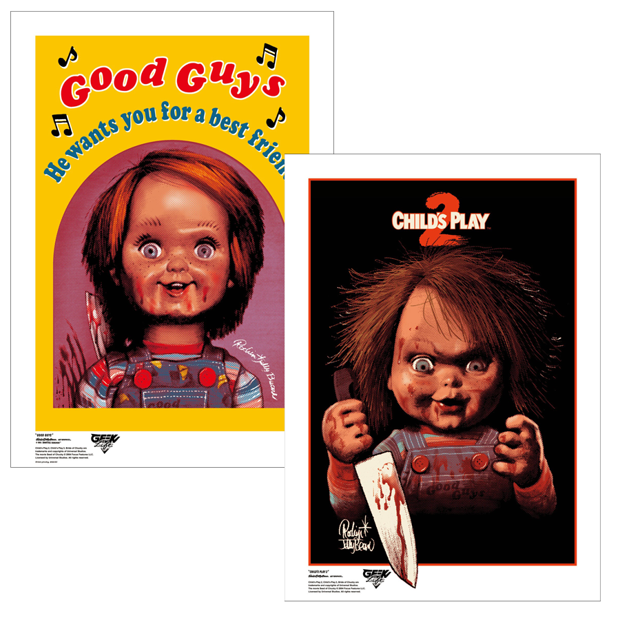 "CHILD'S PLAY2" SILK SCREEN PRINT