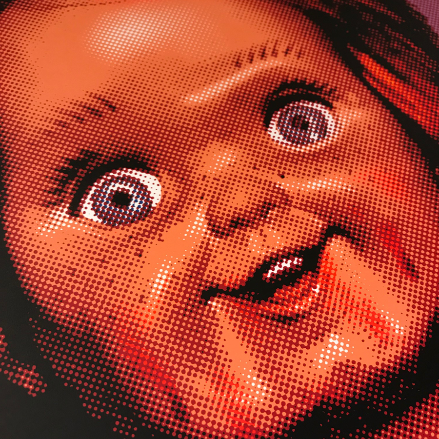 "CHILD'S PLAY2" SILK SCREEN PRINT