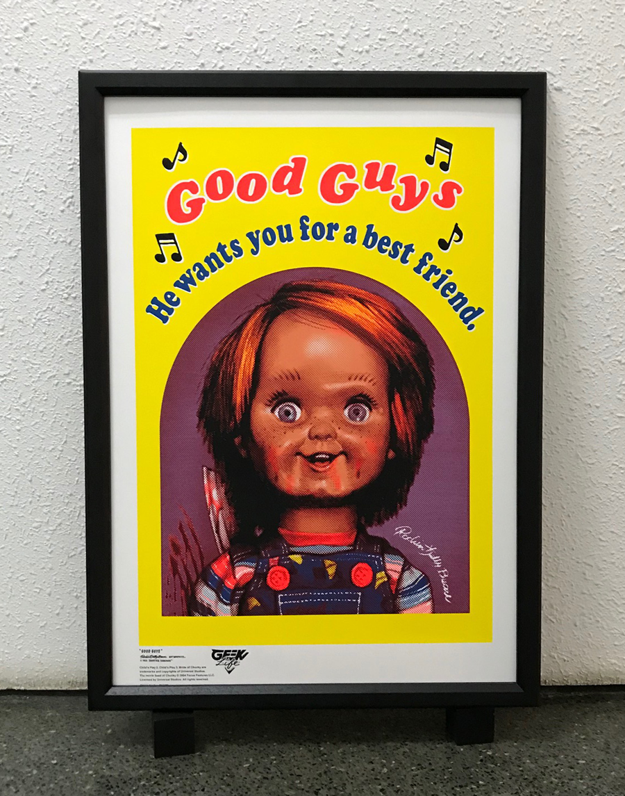 "CHILD'S PLAY2" SILK SCREEN PRINT