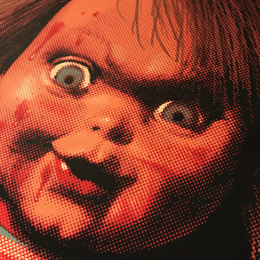 "CHILD'S PLAY2" SILK SCREEN PRINT