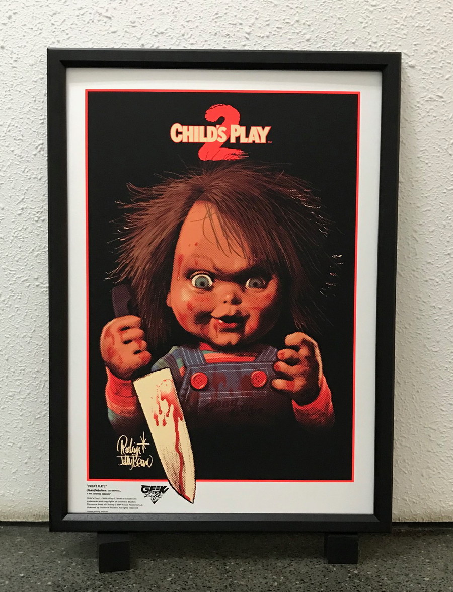 "CHILD'S PLAY2" SILK SCREEN PRINT