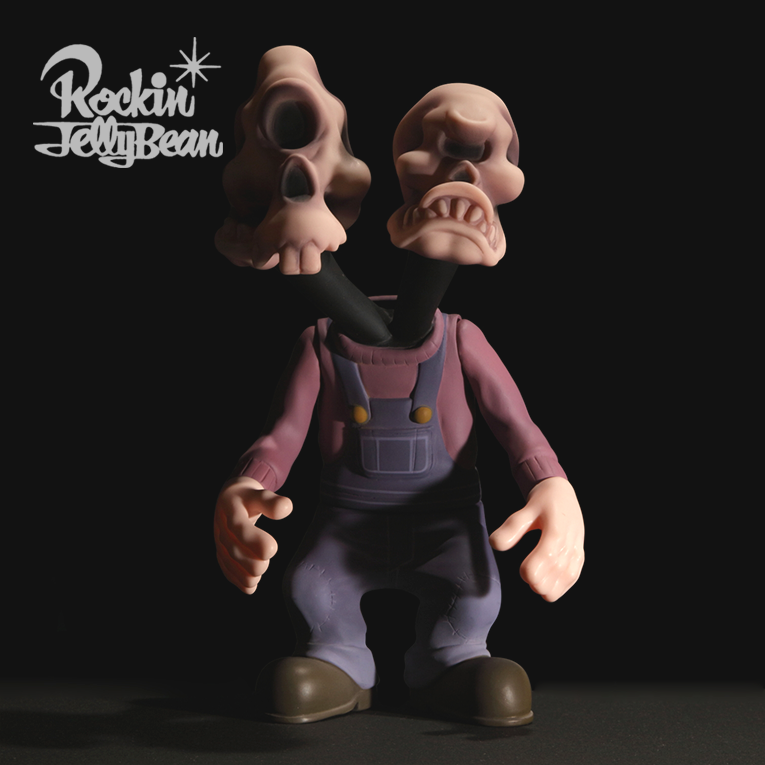 ”TWIN HEAD" SOFT VINYL TOY -Full Color Version-